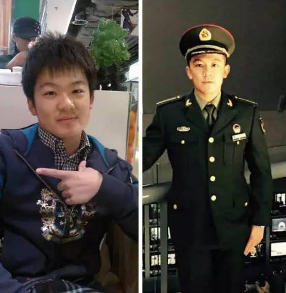 Ít người nghĩ rằng đây là hình ảnh của một chàng trai ngày nào.