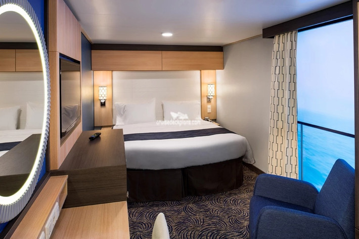 Bên trong du thuyền gồm hơn 2.000 phòng, có thể phục vụ tối đa hơn 5.600 khách. Ảnh: Royalcaribbeanincentives