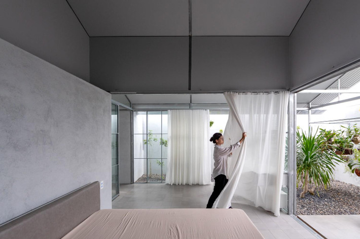 Không gian kiến trúc tạo tiền đề để người sử dụng tham gia định hình thẩm mỹ ở giai đoạn tiếp theo.