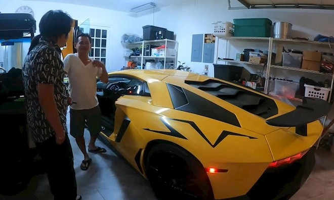 Chiếc Lamborghini bản hiếm của Johnny Đặng.