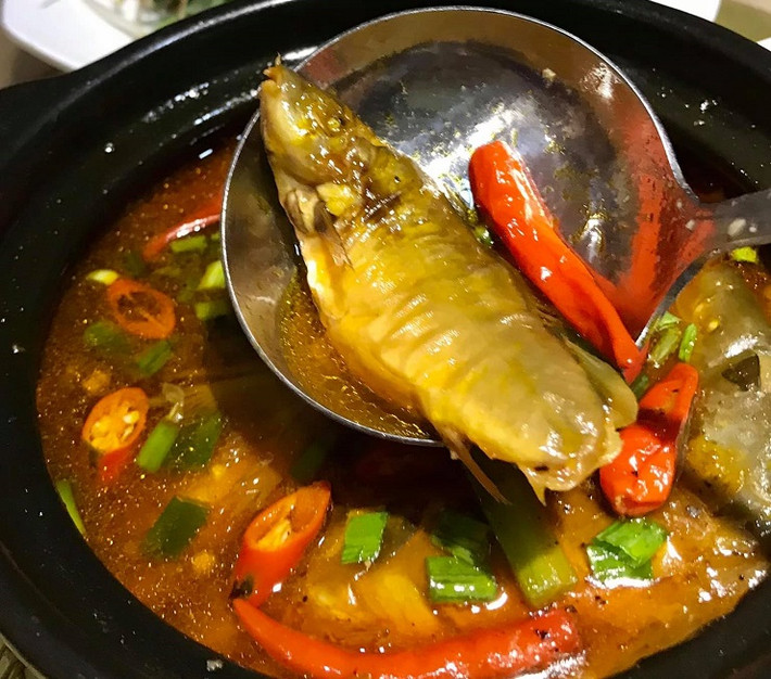 Cá heo miền Tây có thể chế biến được nhiều món ăn khác nhau như: nướng, kho (kho tiêu, kho sả, kho tộ), nấu canh chua...Ảnh: Dân Việt