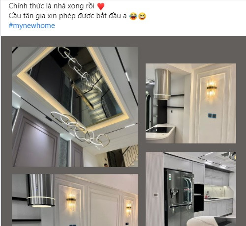 Lưu Đê Ly là gương mặt quen thuộc với khán giả qua những vai diễn trong một số phim truyền hình. Trên trang cá nhân, nữ diễn viên vừa đăng tải loạt ảnh khoe căn nhà mới đã vừa hoàn thiện.