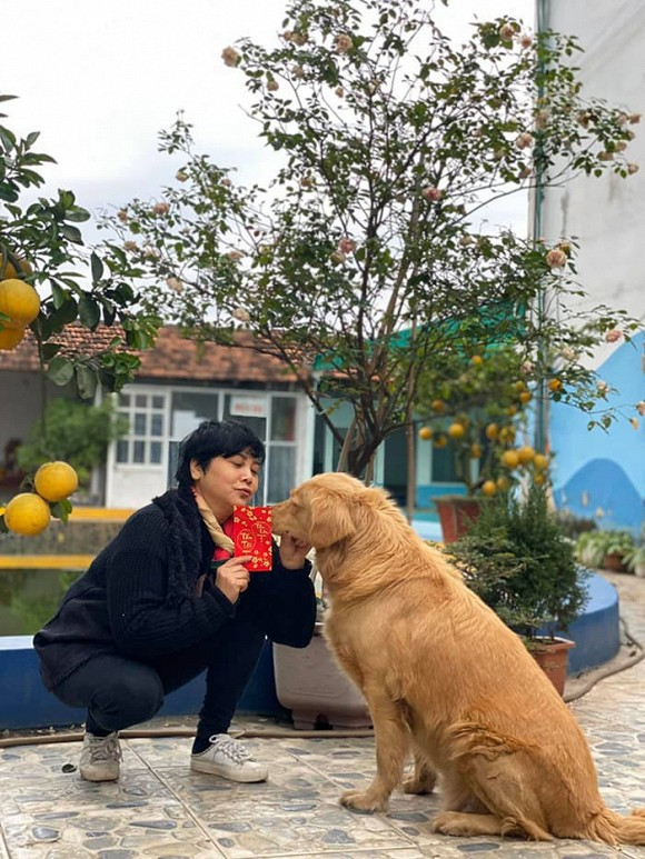 NSND Minh Hằng tận hưởng cuộc sống thảnh thơi, an yên. Nguồn ảnh: FBNV.