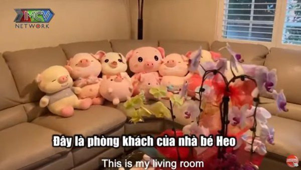 Không gian phòng khách. Ảnh: Netlove