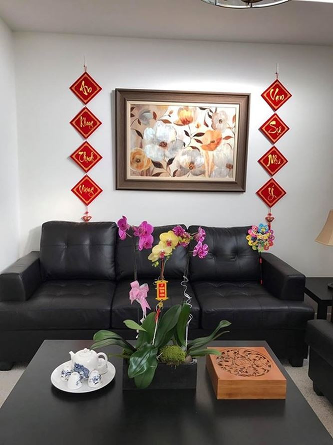 Phòng khách hiện đại. Ảnh: FBNV.