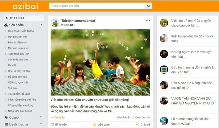 Đây cũng là mạng xã hội đầu tiên của Việt Nam. Ảnh: VietNamMoi.