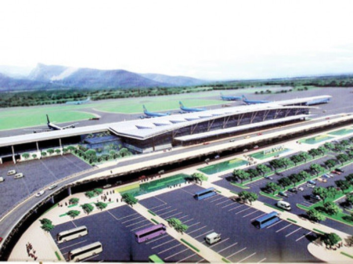 Dự án sân bay quốc tế Vân Đồn được Bộ Giao thông Vận tải phê duyệt từ tháng 3/2012, có tổng vốn đầu tư 7.500 tỷ đồng, trong đó chi phí xây dựng khu bay là 2,124 tỷ đồng. Ảnh: Antt.