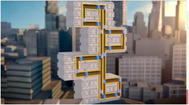 Trong năm qua, Công ty ThyssenKrup của Đức đã thử nghiệm thành công loại thang máy đặc biệt không dây cáp. Thang máy này có khả năng di chuyển theo chiều ngang và chiều dọc mà không cần dây cáp. Ảnh: Multi/Futurism.