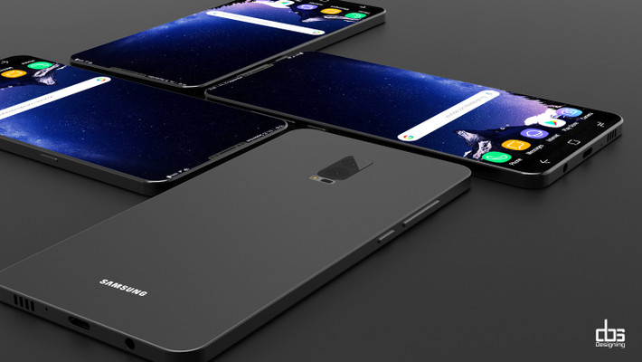 Samsung - đối thủ lớn nhất của Apple dự kiến sẽ trình làng một mẫu điện thoại flagship - Galaxy S9 và phiên bản màn hình lớn hơn Galaxy S9 Plus trong năm 2018. Ảnh: BGR.