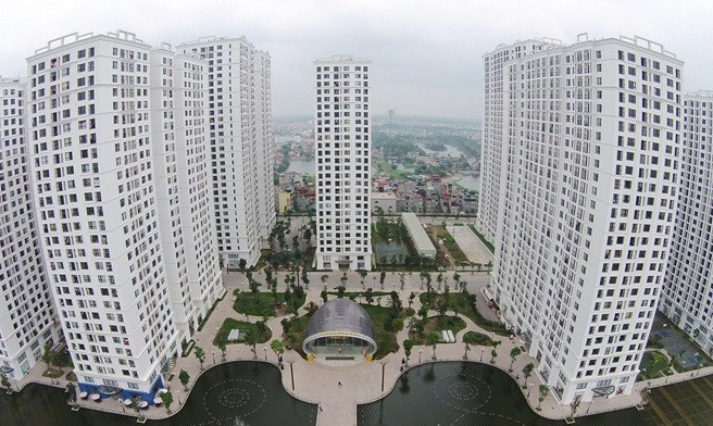 Times City là tổ hợp sống sang trọng, bao gồm nhiều phân khu chức năng: căn hộ, trung tâm thương mại, bệnh viện, trường học, công viên, hồ nước, hồ bơi, thủy cung, quảng trường với sân khấu nhạc nước đặc trưng...Ảnh: Zing.