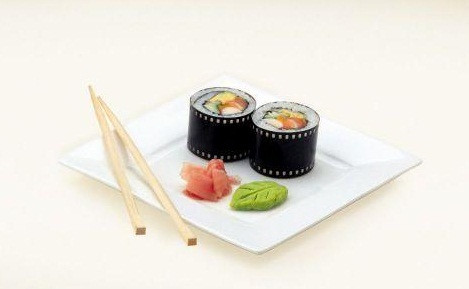 Điện ảnh và sushi.