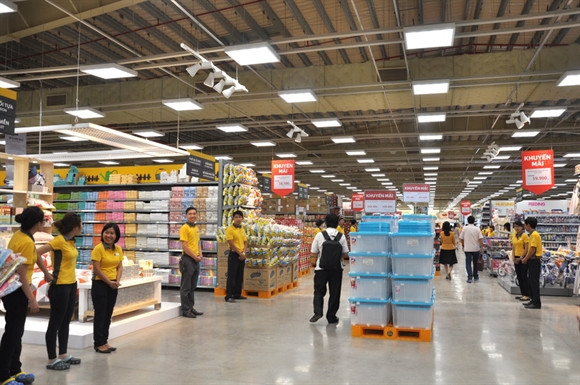 Theo đại diện của thương hiệu này ở Việt Nam, Emart Gò Vấp sẽ bán 95% mặt hàng xuất xứ trong nước, 5% còn lại có xuất xứ Hàn Quốc và nhiều quốc gia khác. Ảnh: Nhipcaudautu
