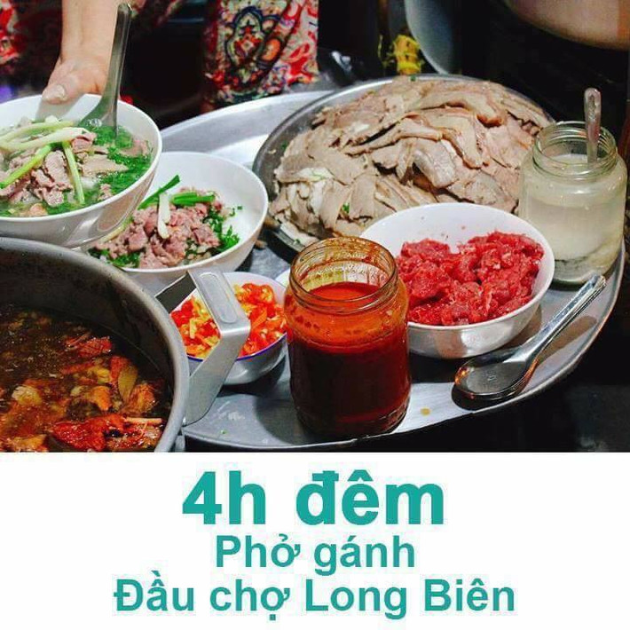 Từ những quán phở trong nhà cho đến những quán phở gánh đều được cập nhật trong album ẩm thực này.