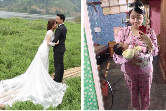 Chia sẻ về cảm xúc của mình khi xem những bức ảnh của hội bà mẹ bỉm sữa, nickname Hoang Thuy Linh chia sẻ rằng: "Xem ảnh lại buồn hết sức các mẹ ạ. Ngày xưa lộng lẫy là thế, giờ thì nhăn nheo, rạn nứt hết cả. Mình nhìn còn chán nữa là chồng. Nhưng may có đứa con an ủi được phần nào".