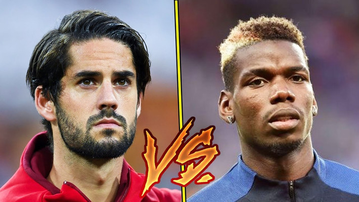 Chuyển nhượng bóng đá mới nhất từ Don Balon, M.U đang cân nhắc sử dụng Pogba để trao đổi với Real Madrid lấy Isco. Ảnh: Don Balon