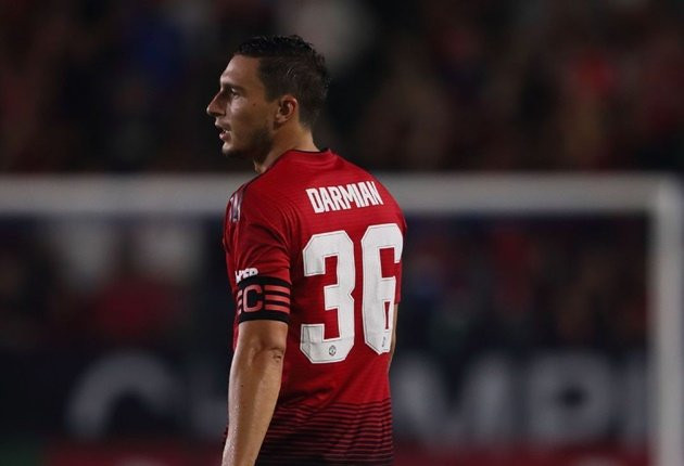 Napoli đang lên kế hoạch chiêu mộ cầu thủ đang thất sủng tại sân Old Trafford đó là Matteo Darmian.