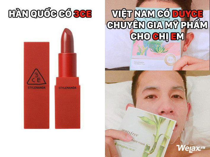 Nếu Hàn Quốc có thương hiệu son 3CE đình đám thì ở Việt Nam Duyce cũng định hình trong lòng chị em là một ông chủ có tâm.