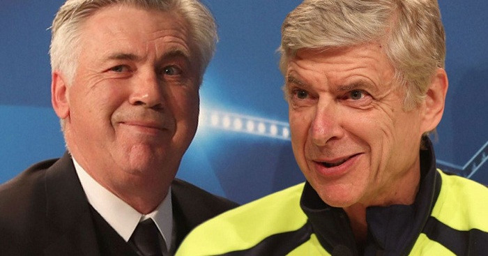 Tin chuyển nhượng cầu thủ từ Star, Carlo Ancelotti cùng gia đình chuyển đến London lại vào tháng 2 tới đây và rất có thể là để dẫn dắt Arsenal hoặc Chelsea. Ảnh: Star
