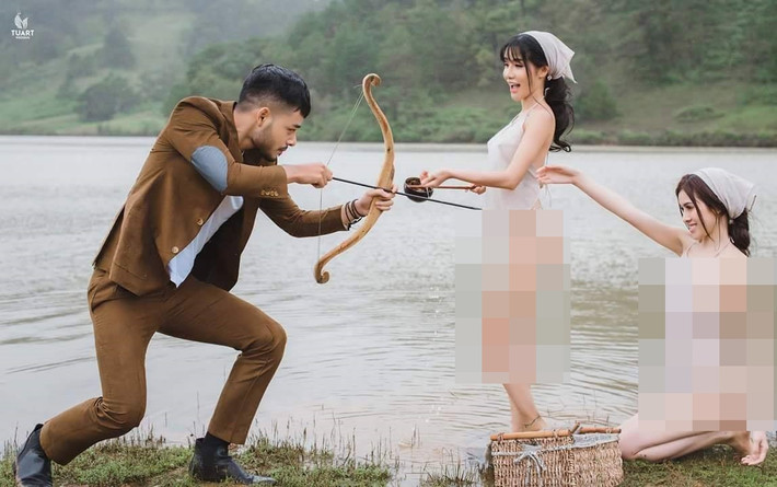 "Sáng sớm nhìn thấy cảnh này của ê-kíp quay mấy ngày qua. Ai cho phép bẻ thông vậy? Á hậu hẳn hoi đó nha, Á hậu Thư Dung. Mọi người lên án mạnh vào hành động này. Mình biết chắc chắn rằng ê-kíp này khi quay không xin phép, rồi bẻ thông…". Một thành viên khác trên mạng xã hội bày tỏ quan điểm của mình.