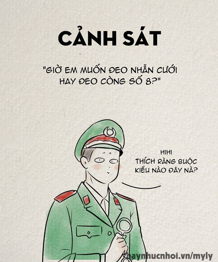 Không quá cầu kì về mặt hình ảnh nhưng lại ghi điểm bằng những câu "thả thính" cực thơm, bộ ảnh cầu hôn theo nghề nghiệp nhanh chóng được dân mạng để mắt tới.