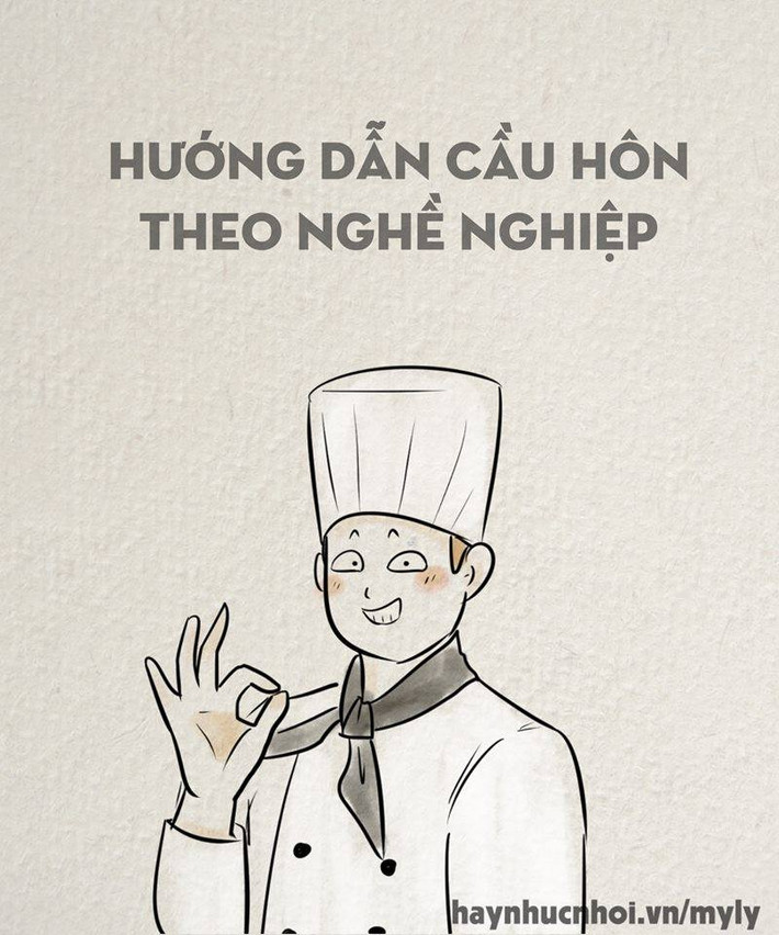 Ai cũng có mong mình sẽ có một tình yêu đẹp và tìm cho mình một tổ ấm hạnh phúc. Mới đây, dân mạng đã cho ra mắt bộ ảnh cầu hôn theo ngành nghề với những cầu từ "sến súa" khiến người xem chỉ biết ôm bụng mà cười.