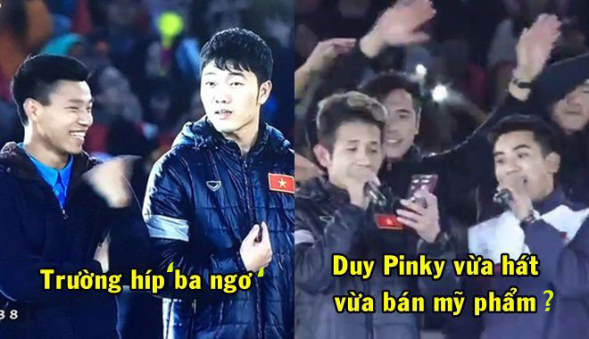 Vừa hát vừa trả lời các chị em để "câu kéo" bán mỹ phẩm thì chẳng ai giỏi hơn là Duy Pinky.