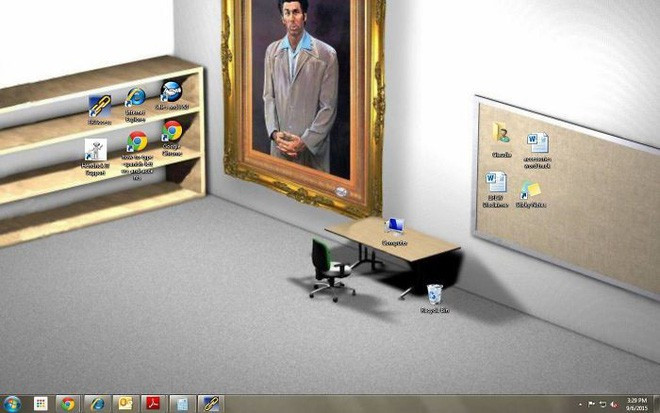 Nếu bạn là người gọn gàng và ngăn nắp thì nó cũng được thể hiện qua chiếc desktop của bạn.