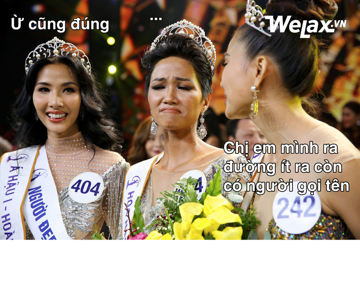 Hoàng Thùy lại thích nói ca dao tục ngữ nhưng H'Hen Niê thì đang bận đăng quang.