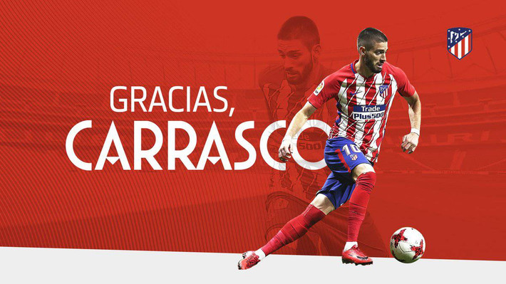 Atletico Madrid đã chính thức xác nhận việc chuyển nhượng Carrasco và Nico Gaitan sang Trung Quốc. Ảnh: AS