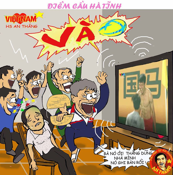 Ở trận tứ kết với U23 Iraq, có lẽ người bị tra tấn cảm xúc nhiều nhất chính là mẹ của trung vệ Bùi Tiến Dũng. Bởi 120 phút của trận đấu diễn ra quá căng thẳng và kịch tính. Để rồi, đỉnh điểm của cảm xúc là khi bà chứng kiến cậu con trai yêu quý tiến lên thực hiện pha đá phạt đền cuối cùng. Bà đã ngất lịm ngay trên ghế.