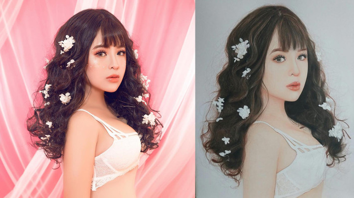  Chàng trai 9X có biệt danh "Hoàng tử Dế" đang được các cô gái săn lùng để đặt tranh vẽ. Tất cả xuất phát từ khi cậu bạn có tài vẽ người với nét truyền thần xuất sắc, ánh mắt và cả từng sợi tóc cũng được anh bạn tỉ mỉ cẩn thận tô vẽ không sai lệch so với người thật bao nhiêu.