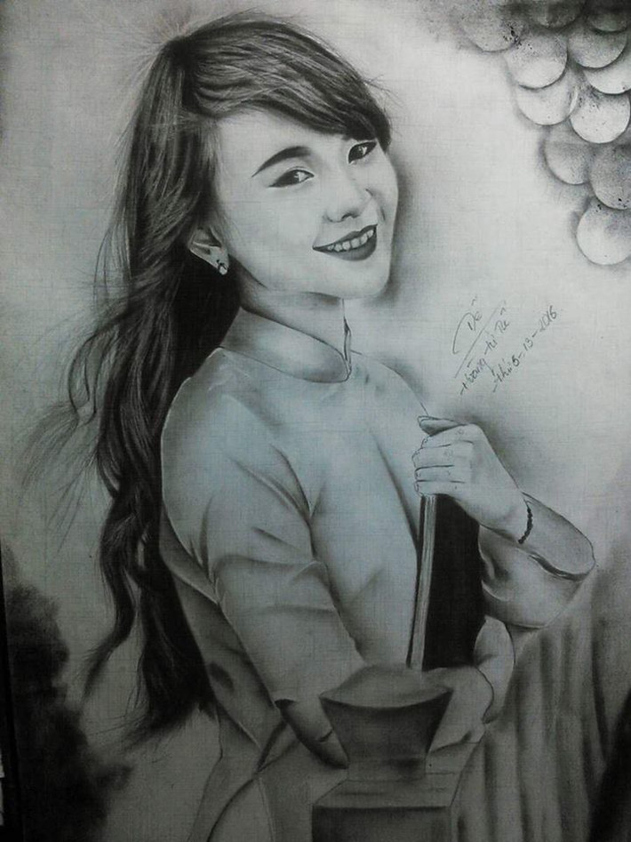 Những hot face hot girl liên tục tìm đến Hoàng Tử Dế để có cho mình những tấm tranh để đời như thế này.