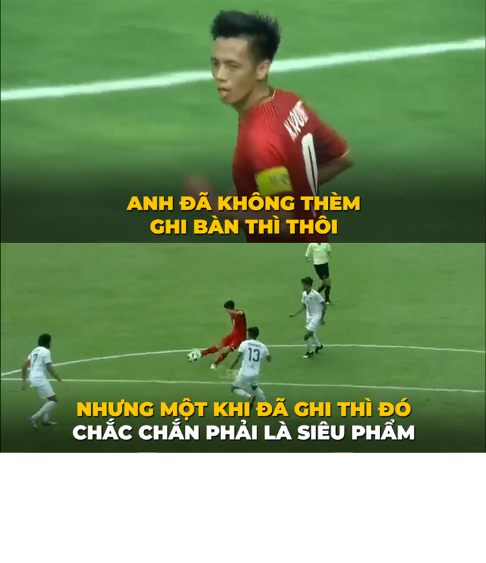 Trước khi ASIAD 18 diễn ra, Văn Quyết bị hoài nghi rất nhiều về phong độ nhưng cú cứa lòng trong trận mở màn trước Pakistan đã xóa bỏ tất cả những gì mọi người nghĩ về anh.