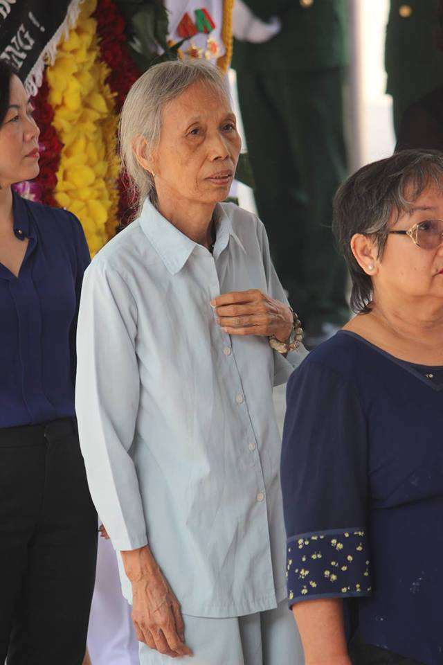 Lễ viếng diễn ra trong không khí trang nghiêm.