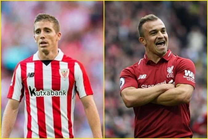 Chuyển nhượng cầu thủ từ Sports Mole, Liverpool đang có dự định hy sinh Xherdan Shaqiri để chiêu Iker Muniain.