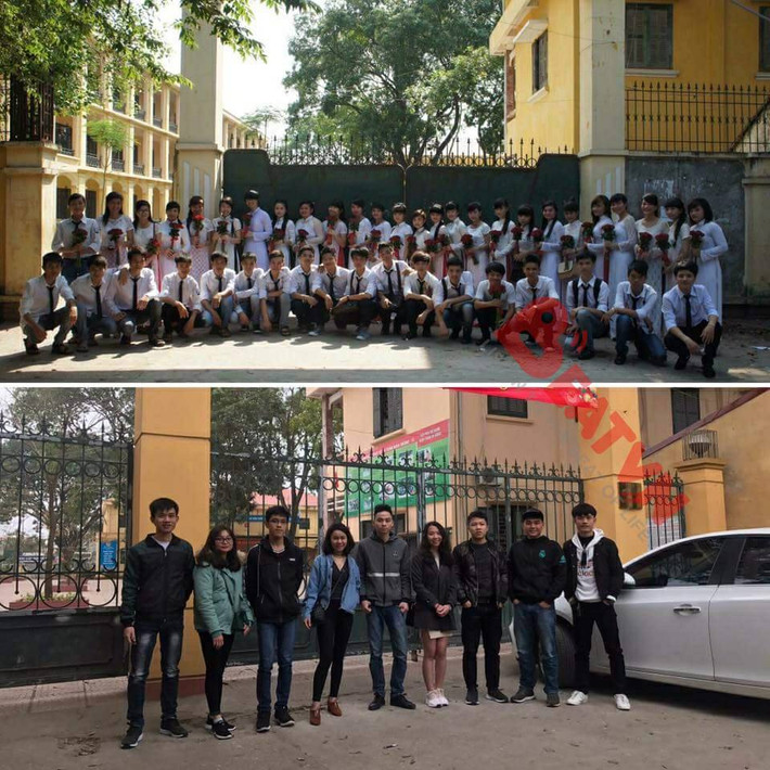 Khi còn đi học, sĩ số lớp là 45 nhưng khi đi họp lớp vẫn đông đủ cơ mà có kỹ năng tàng hình đã được gia tăng.