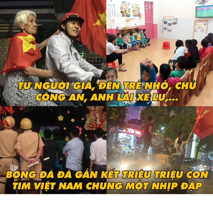 Một trận đấu của U23 Việt Nam mà hàng triệu con tim hướng về cái màn hình tivi nhỏ.