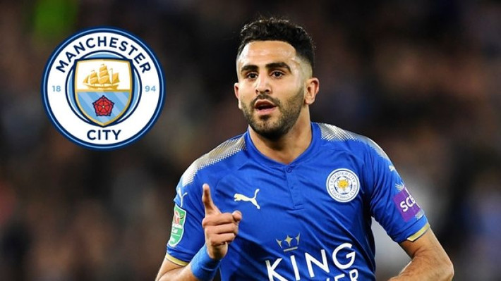 Tin chuyển nhượng cầu thủ từ Express, Man City không chấp nhận mức giá gần 80 triệu bảng mà Leicester City đưa ra cho Riyad Mahrez. Ảnh: Express