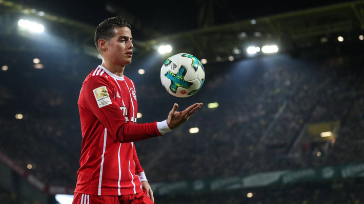 Chuyển nhượng bóng đá mới nhất từ Bild, James Rodriguez đang trở thành sự quan tâm hàng đầu của các đội bóng châu Âu trong đó có MU và phía Adidas sẽ giúp chủ sân Old Trafford thực hiện thương vụ này.