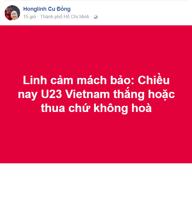 Đáp lại tình cảm nồng nhiệt từ cộng đồng quốc tế, nhiều người dùng mạng Việt Nam lên tiếng cảm ơn đồng thời thể hiện quyết tâm sát cánh cùng đội nhà trên đường tới vinh quang.