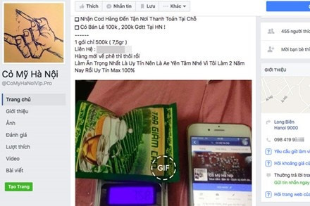 Không chỉ bán những sản phẩm đã qua chế biến, trên mạng xã hội những sản phẩm như hạt giống, lá xanh cũng được chào bán khá công khai.