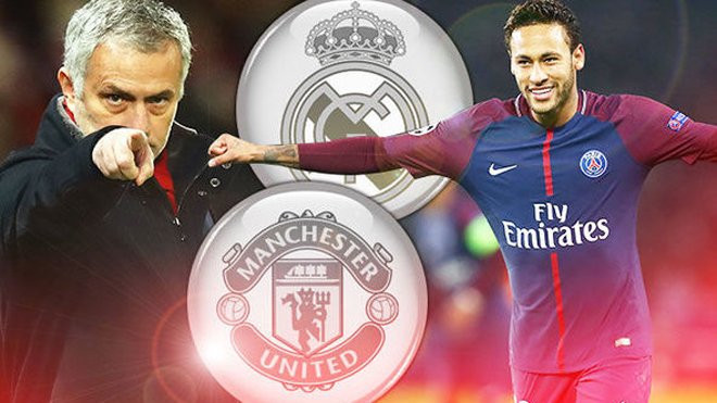 Chuyển nhượng bóng đá mới nhất từ Don Balon, Real và M.U đang "thách thức" nhau thương vụ Neymar và cái giá được nâng lên 226 triệu bảng.