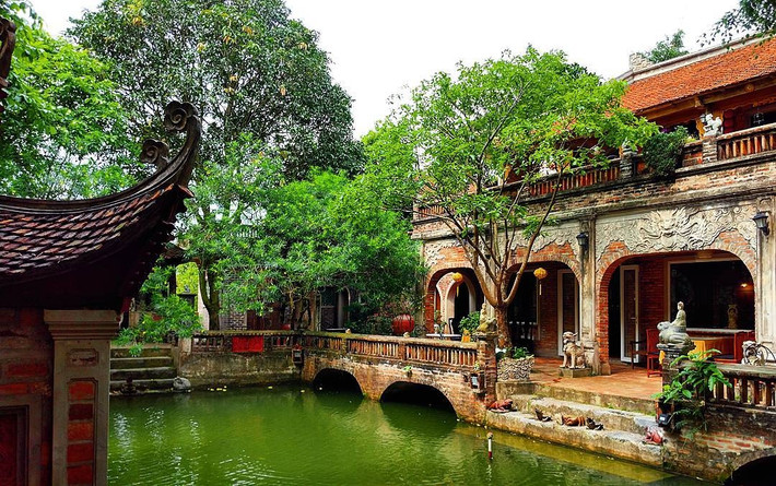 Rất nhiều những bức ảnh cổ trang đã được các bạn trẻ thực hiện khi tới với Việt phủ Thành Chương.