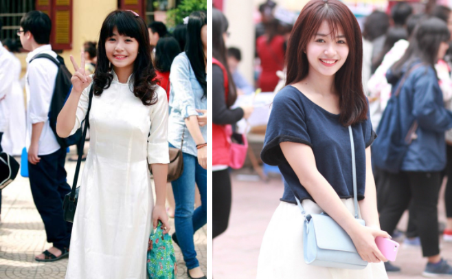 Hot girl 9X này từng học tại trường THPT Trần Phú (Hà Nội). Thời còn đi học, Mẫn Tiên đã nổi bật với gương mặt xinh xắn, trẻ con và nụ cười tươi.