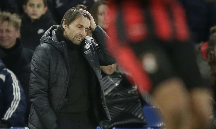 Trận thua trước Bournemouth khiến Abramovich không hài lòng. Điều đó cũng có nghĩa, tương lai của HLV Conte đang bị đe dọa.