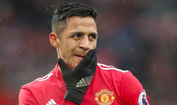 Sanchez đang có sự khởi đầu khá tốt trong màu áo mới Quỷ đỏ và ngay sau đó ngỏ ý muốn thi đấu lệch trái như vị trí của Martial. Ảnh: Goal