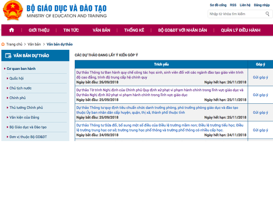 Theo dự thảo mới nhất của Bộ GD&ĐT về khung xử lý kỷ luật HSSV ngành đào tạo giáo viên, nếu sinh viên bán dâm lần thứ 4 sẽ bị buộc cho thôi học, đối với lần thứ 2, 3 là cảnh cáo và đình chỉ có thời hạn.