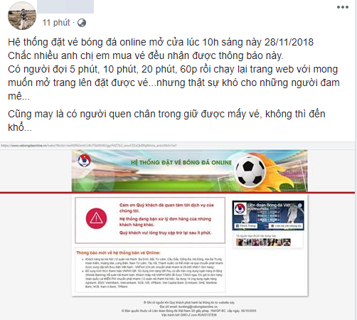 Ngoài ra, nhiều thành viên cũng kêu than rằng: "Vừa vào tới phần chọn mệnh giá vé thì đã thông báo hết vé, mới chỉ có 3 phút".