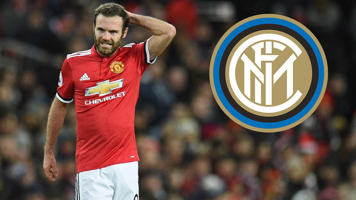 Inter đang mơ đến việc sở hữu Juan Mata, người không chắc chắn về tương lai với M.U. Mata nằm trong số 7 cầu thủ đang ở 6 tháng cuối hợp đồng với M.U và được quyền tiếp cận các CLB khác.