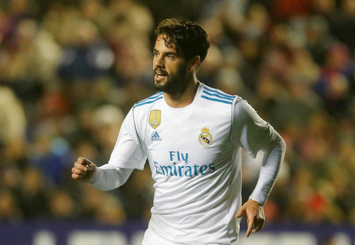 Nguồn tin từ The Sun cho hay, Isco đã lên kế hoạch đến Man City làm việc cùng Guardiola ngay trong mùa hè 2018. Ảnh: The Sun